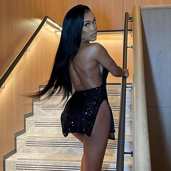 Mini Black Dress - Small - Picture 3 of 4